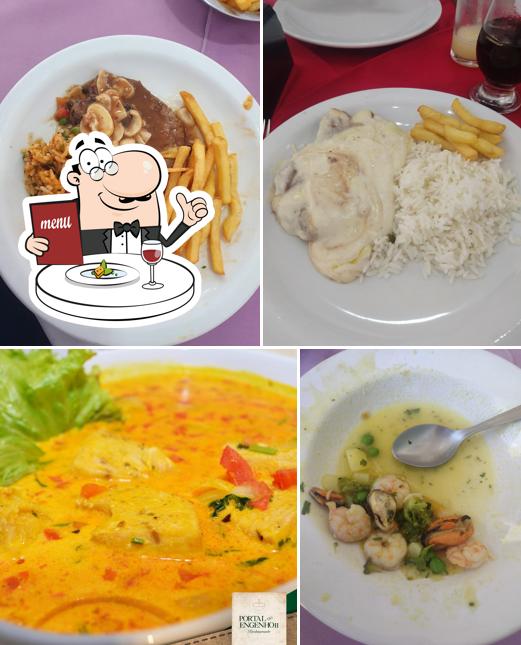 Platos en Portal do engenho Restaurante Piracicaba