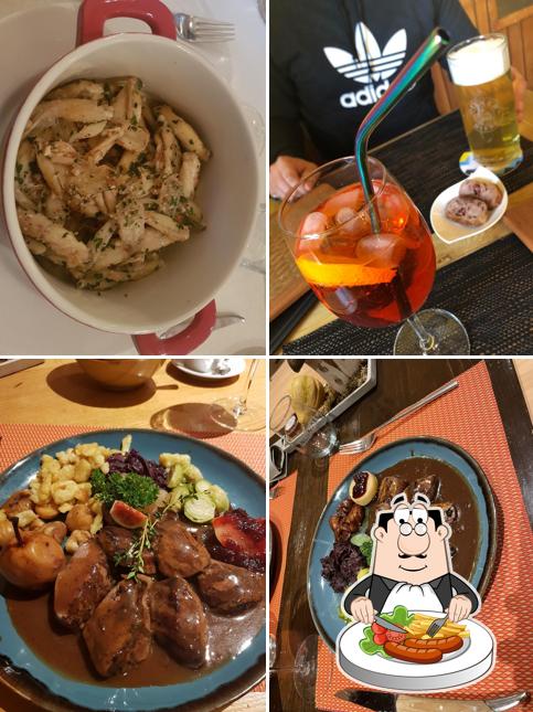 Cibo al Auberge Au Cavalier