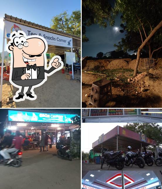 The exterior of CHACHA CHAUDHARY TEA AND SNACKS CORNER