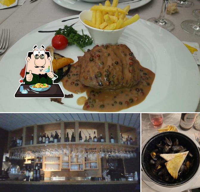 Guarda la foto che mostra la cibo e bevanda di Cça