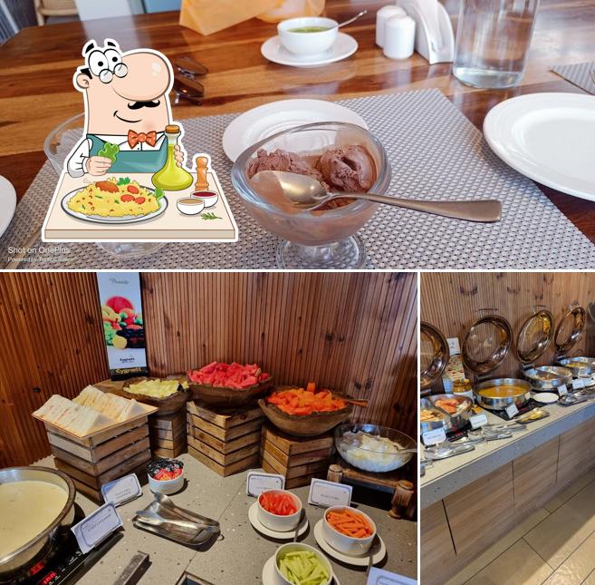 Chocolate mousse at Cygnett Collection KK Hotel