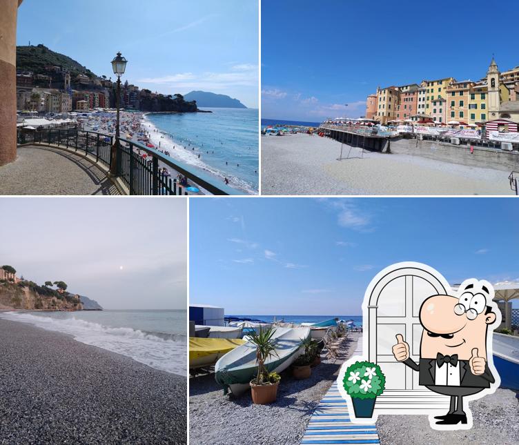 Guarda gli esterni di Sori - spiaggia libera