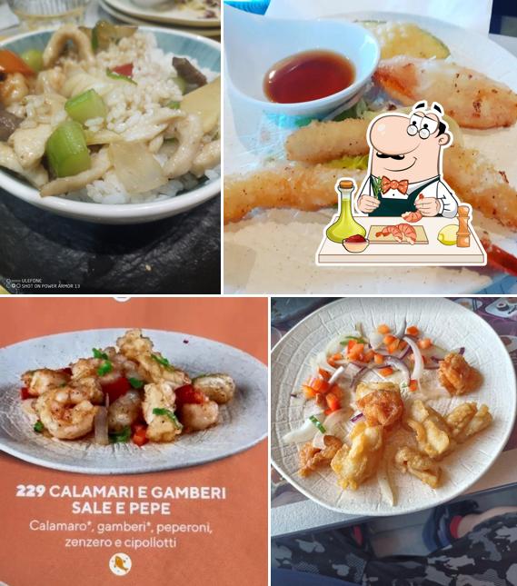 Gamberetti e grana al Sushikó
