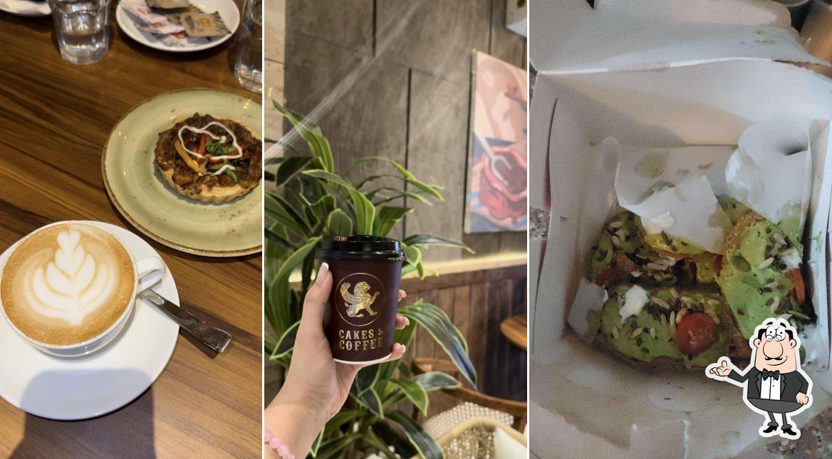 The interior of Cakes & Coffee