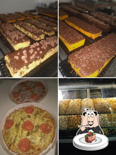 Bolo de chocolate em Panificadora Gava