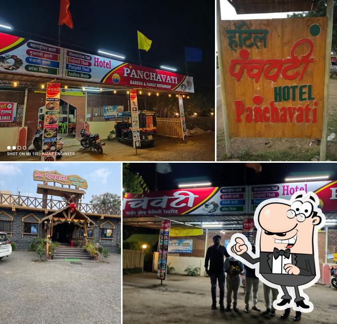 Enjoy the view at the outside area of HOTEL PANCHAVATI