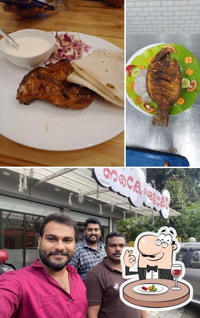 The restaurant's food and exterior