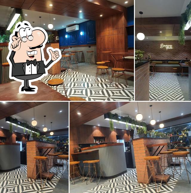 The interior of NBC Cafe
