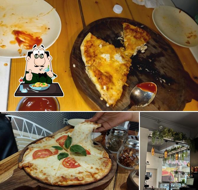 The restaurant's food and interior