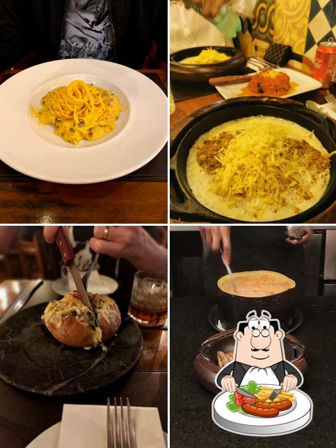 Comida em La Nonna di Lucca