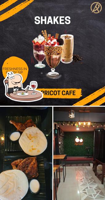 Food at Apricot cafe