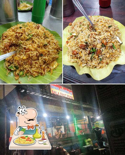 Food at Bala Fast-food Restaurant