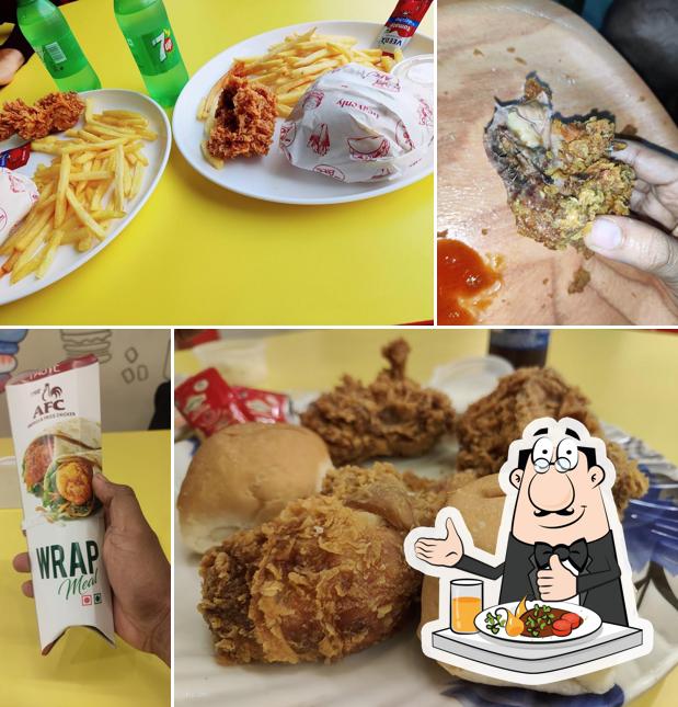 Food at AFC American Fried Chicken, Kannapuram