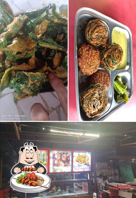 This is the image displaying food and interior at Samarth Corner (Famous Pattarveli Bhajiya)