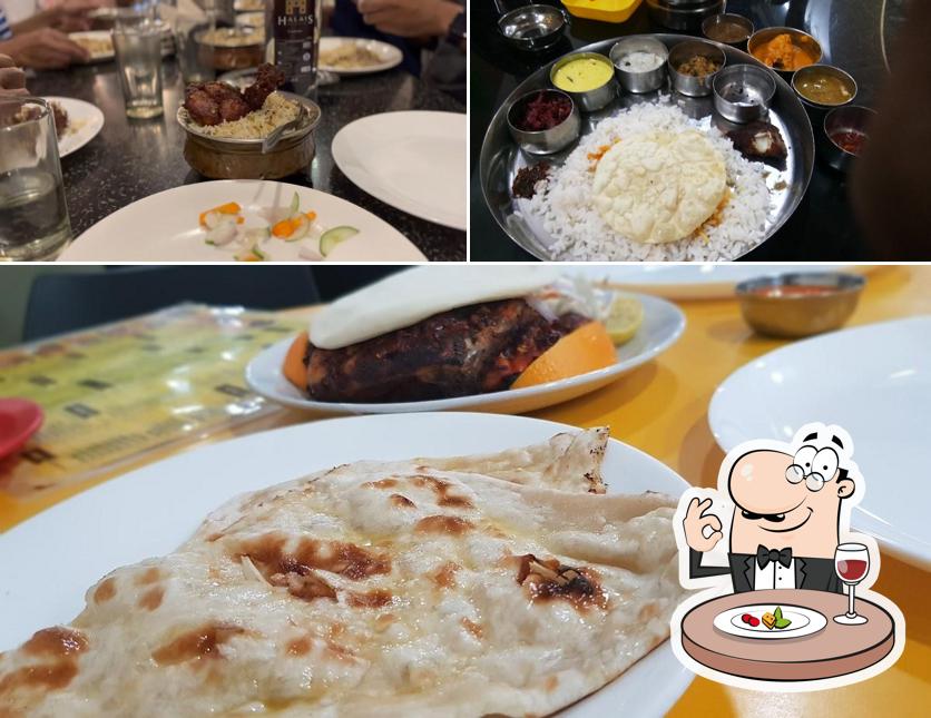 Meals at Halais Restaurant