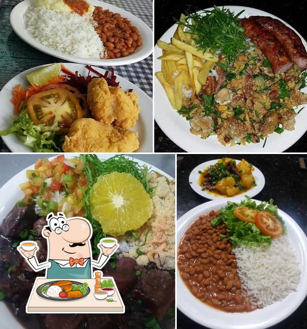 Platos en Cantina do Sorriso