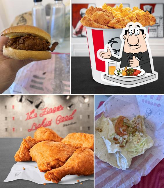 Panino con maiale stirato al KFC