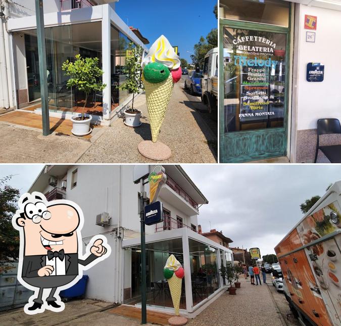 Gli esterni di Caffetteria Gelateria Bar MELODY