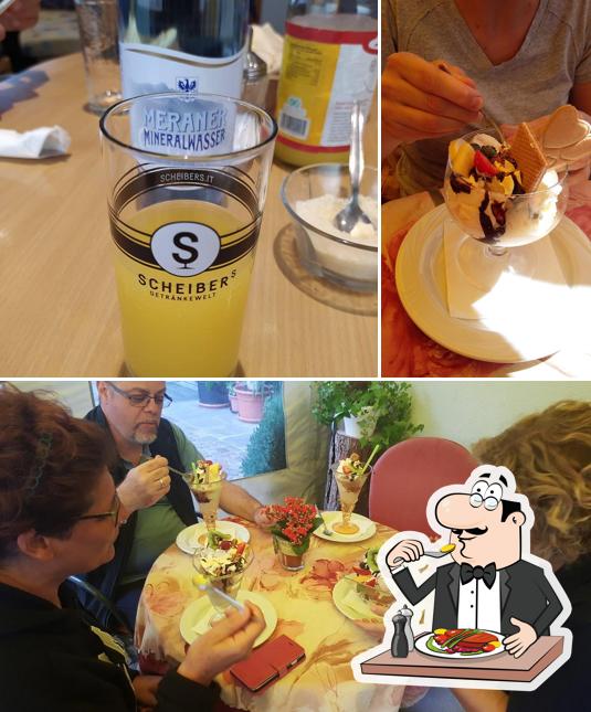 La immagine della cibo e birra di Bar Alping