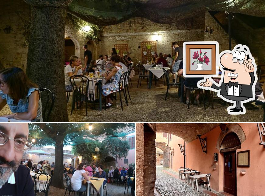 Gli interni di Da Messer Boccaccio