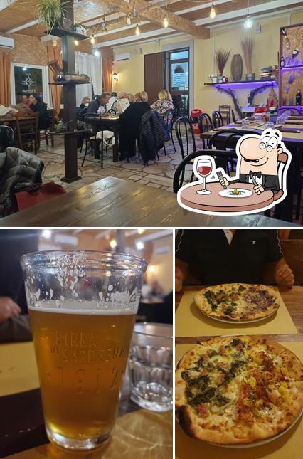 La immagine di cibo e interni da Nordbar pizzeria