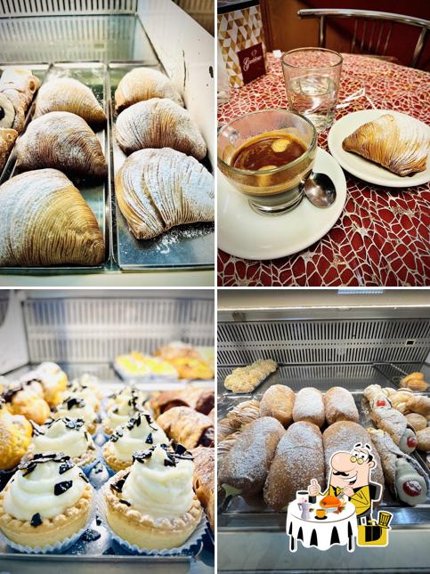 Platti al Pasticceria Giurlanda