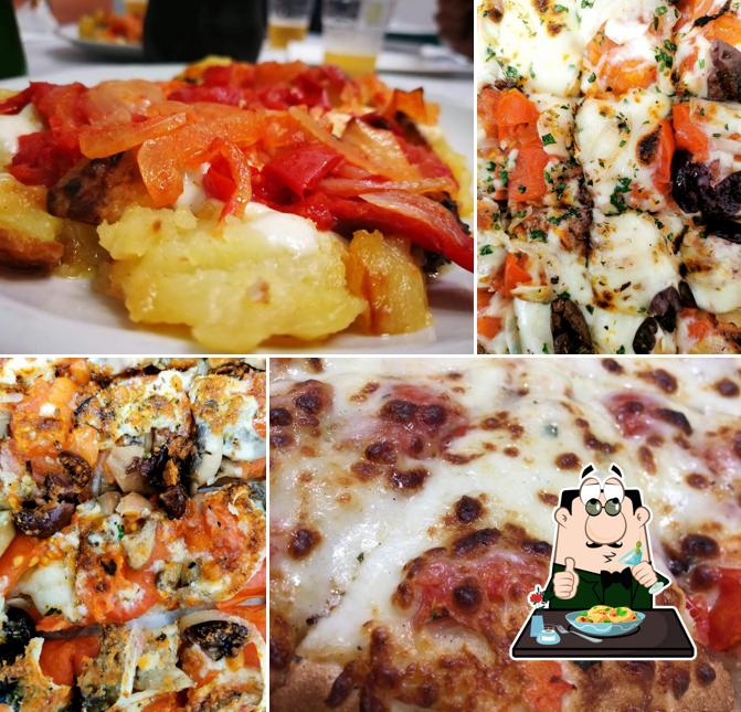 Platti al Pizzeria Calvino