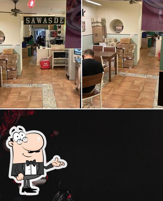 La immagine di interni e cibo da SAWA Resto ' (Sawasdee Thai food)