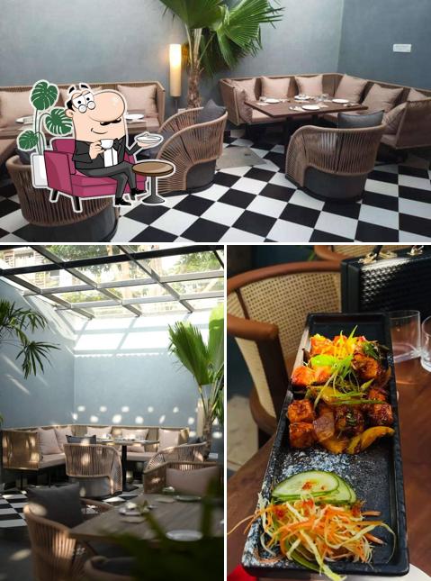 Take a seat at one of the tables at Stairway to Nirvanaa