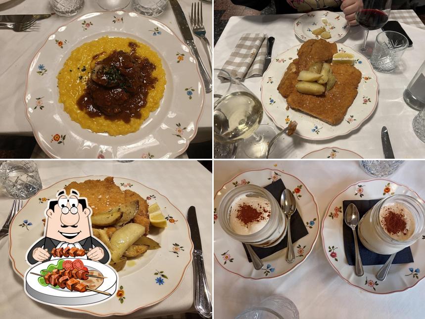 Cibo al Trattoria Madonnina