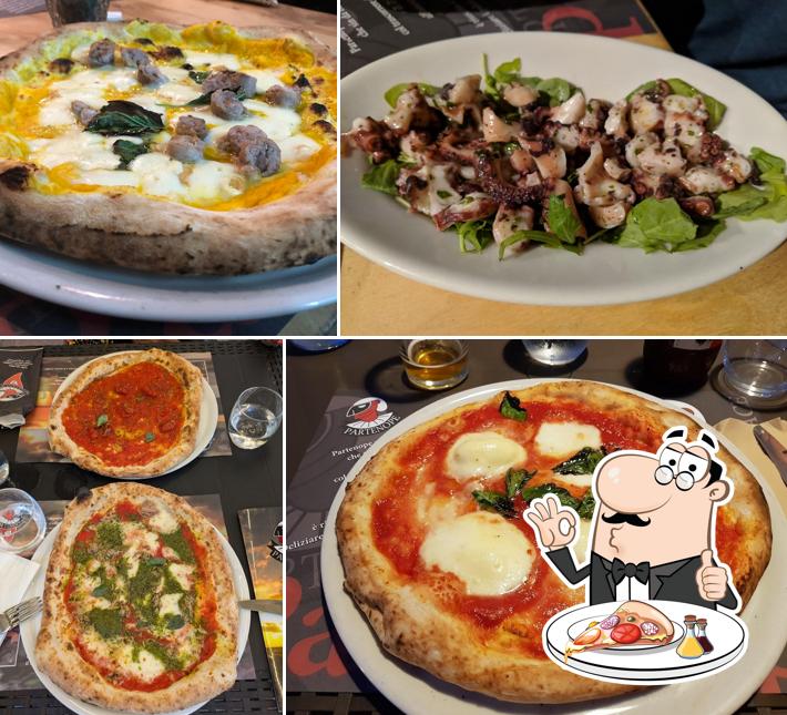 A Pizzeria Partenope, puoi provare una bella pizza