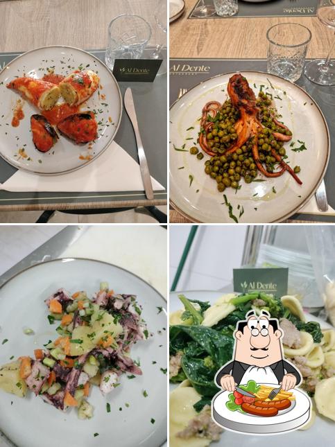 Platti al Al dente restaurant
