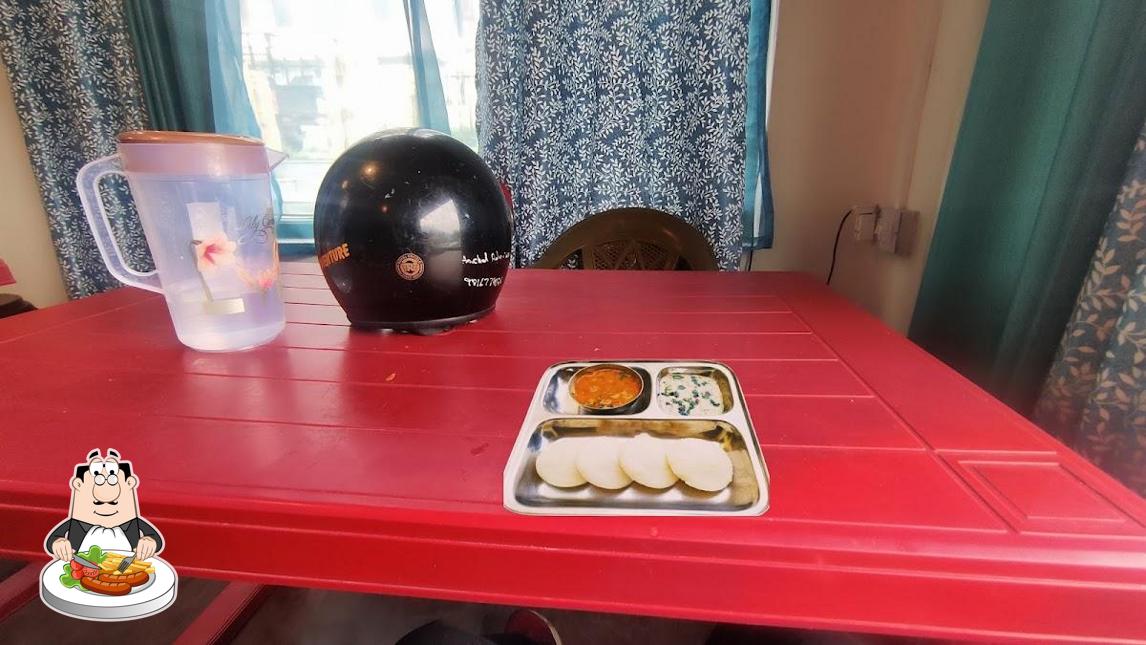 Food at Ancy's cafe & kerala store