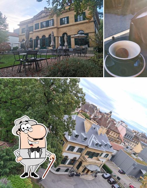 Questa è la immagine che presenta la esterno e seo_images_cat_1471 di Café Villa Castellane