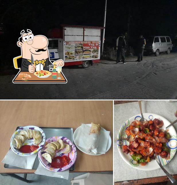 The restaurant's food and exterior