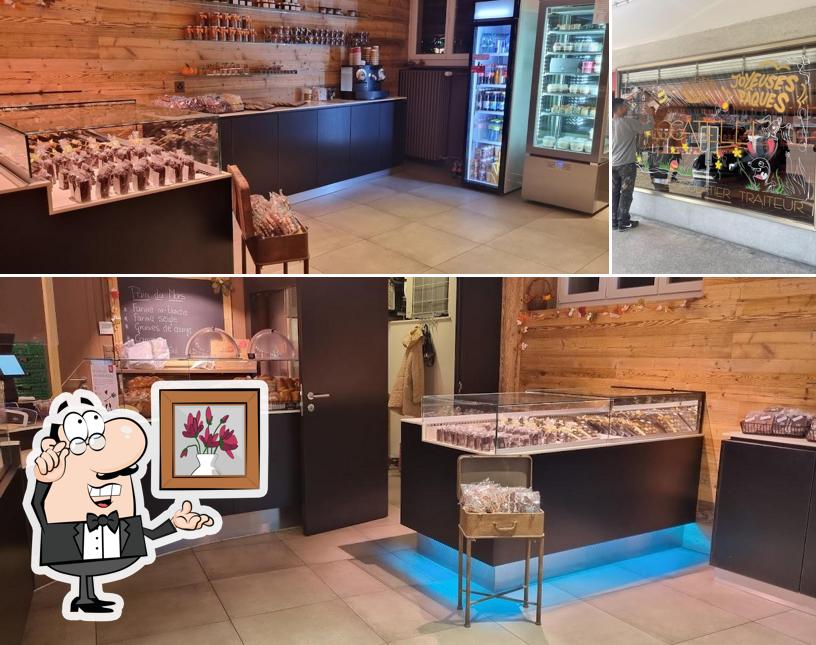 Gli interni di LOCATELLI Pâtissier Chocolatier Traiteur