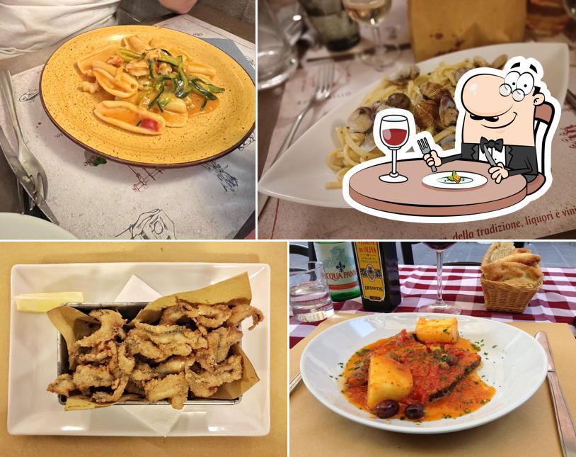 Cibo al Osteria Rustichello