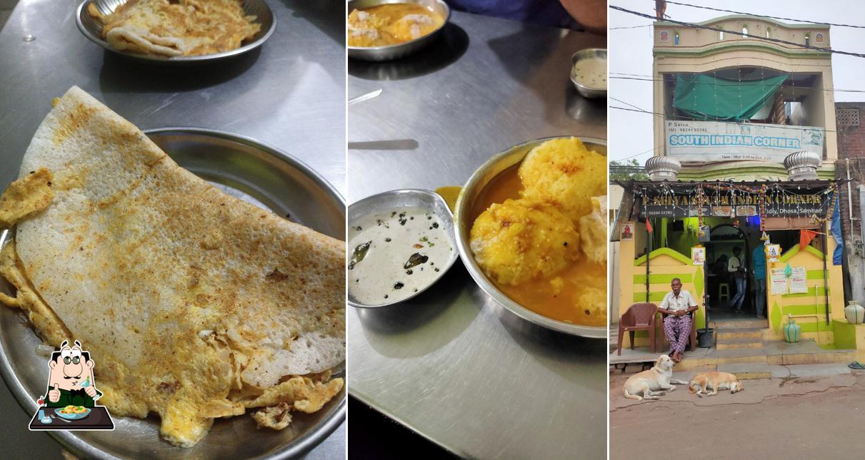 Food at South Indian Corner