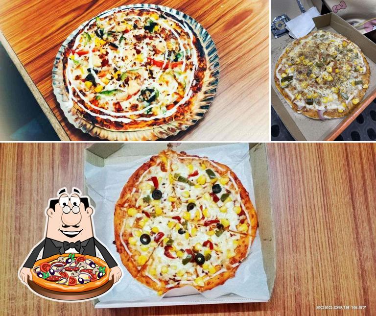 Order pizza at Pizza King