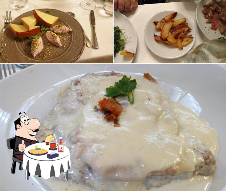 Piatto di formaggi al Osteria della Lanterna