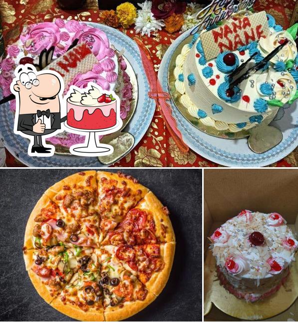 Red velvet cake at Allen Bakers