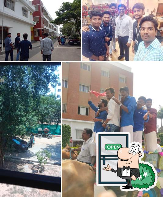 Check out how SVCE Cafeteria looks outside