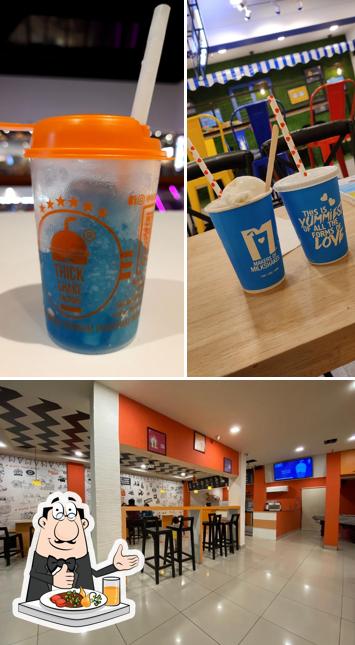 The Thickshake Factory is distinguished by food and interior