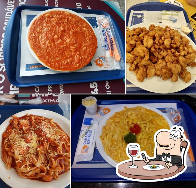 Platos en Camarão Express