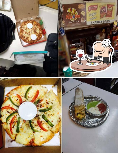Food at PizzArea