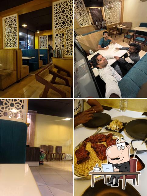 The interior of HAMDI MANDI