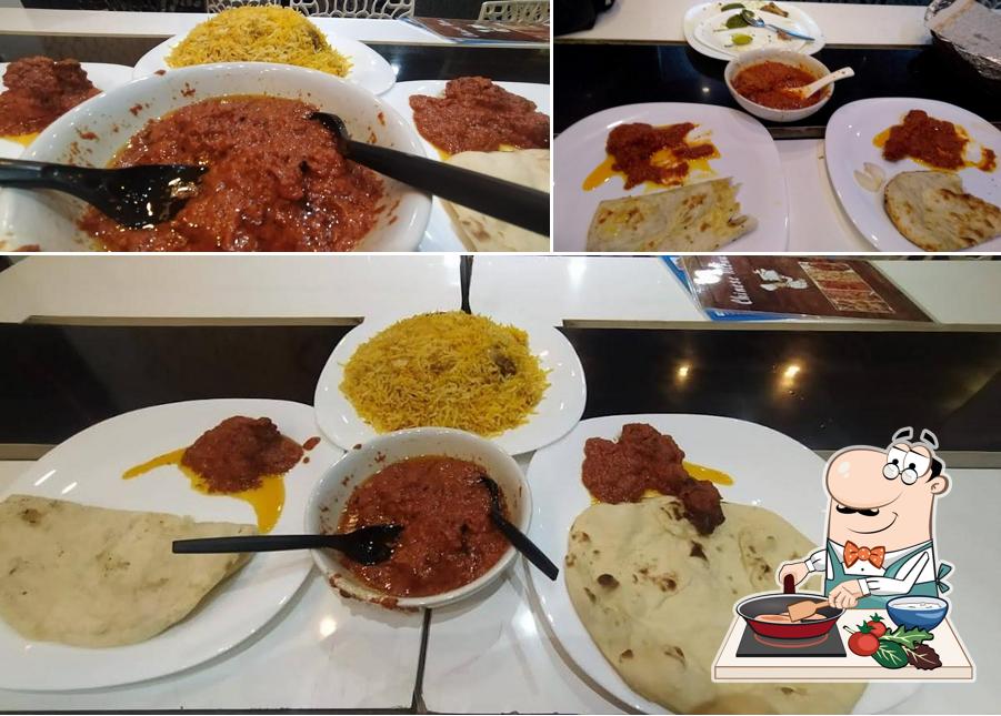 Chicken curry at Punjab Hindu Hotel