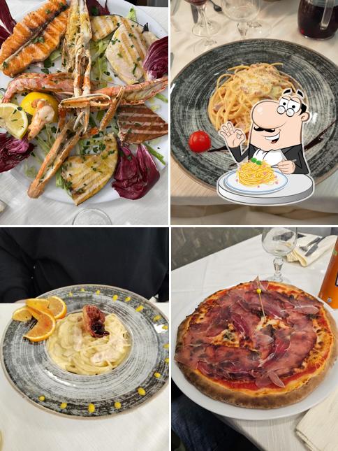 Spaghetti alla carbonara al Le 5 Terre Ristorante Pizzeria