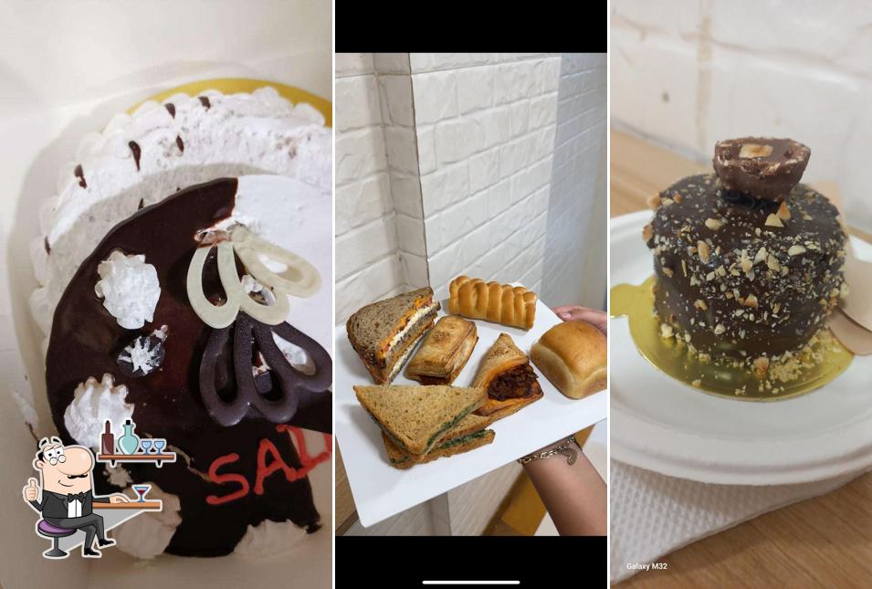 Take a seat at one of the tables at Shyamali’s Bake Creations