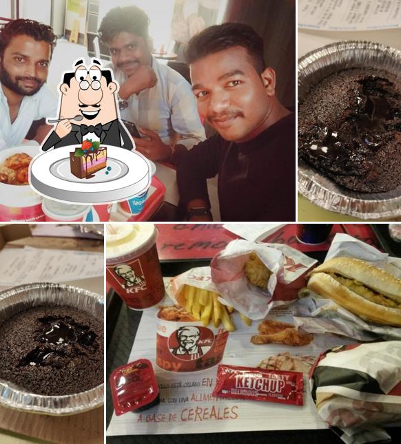 Chocolate cake at KFC